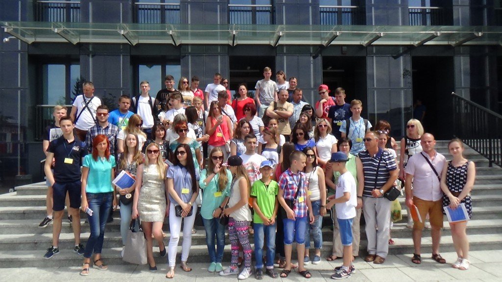 Goście z Ukrainy w Kieleckim Parku Technologicznym