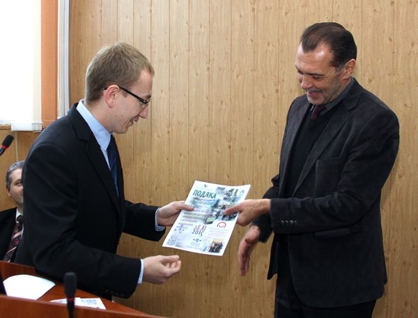Podziękowania od SIEW dla Chmielnickiego Narodowego Uniwersytetu