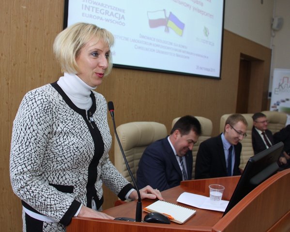 Natalia Beliakowa - prezes Chmielnickiej Izby Handlowo - Przemysłowej